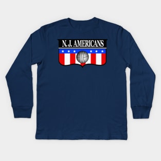 DEFUNCT - New Jersey Americans Kids Long Sleeve T-Shirt